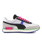 Puma future rider play on White - Gray Violet - Black Sneakers  Silhouette | Overkill