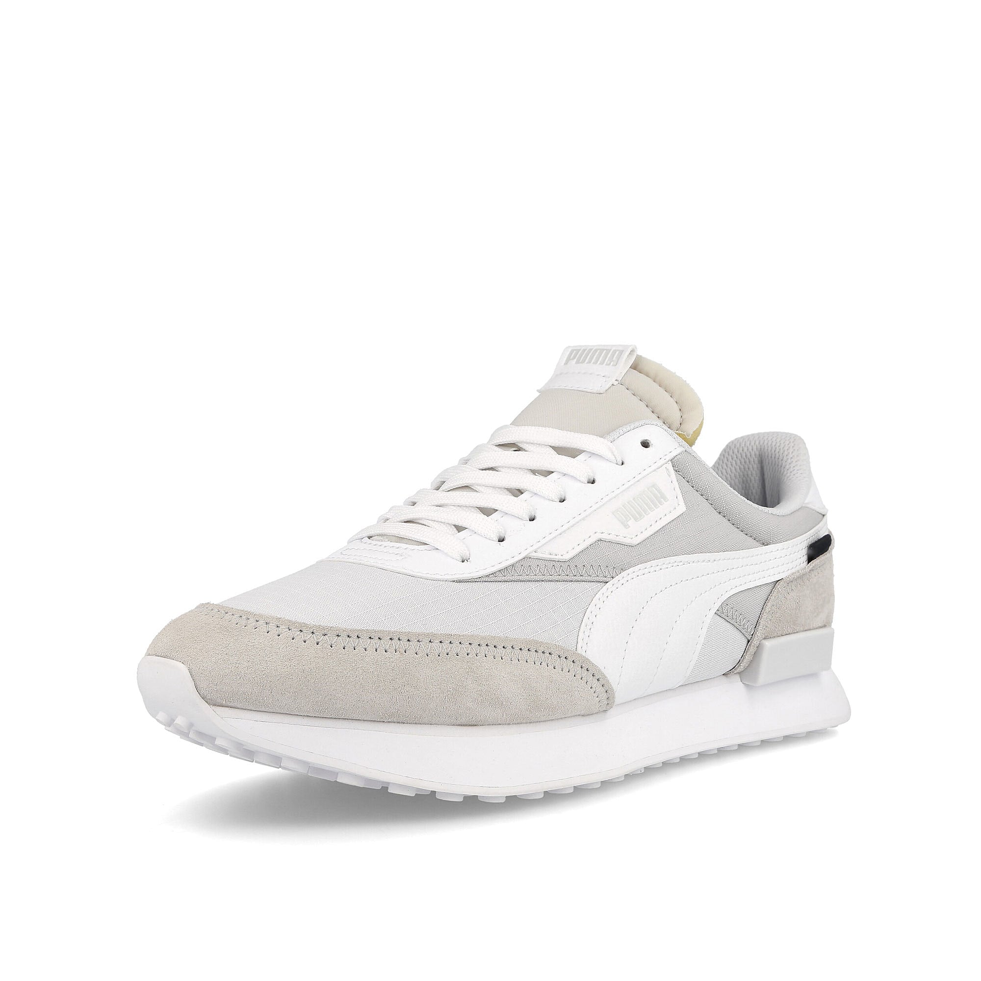 Puma future rider play on Puma White - Puma White Sneakers  Close Up | Overkill