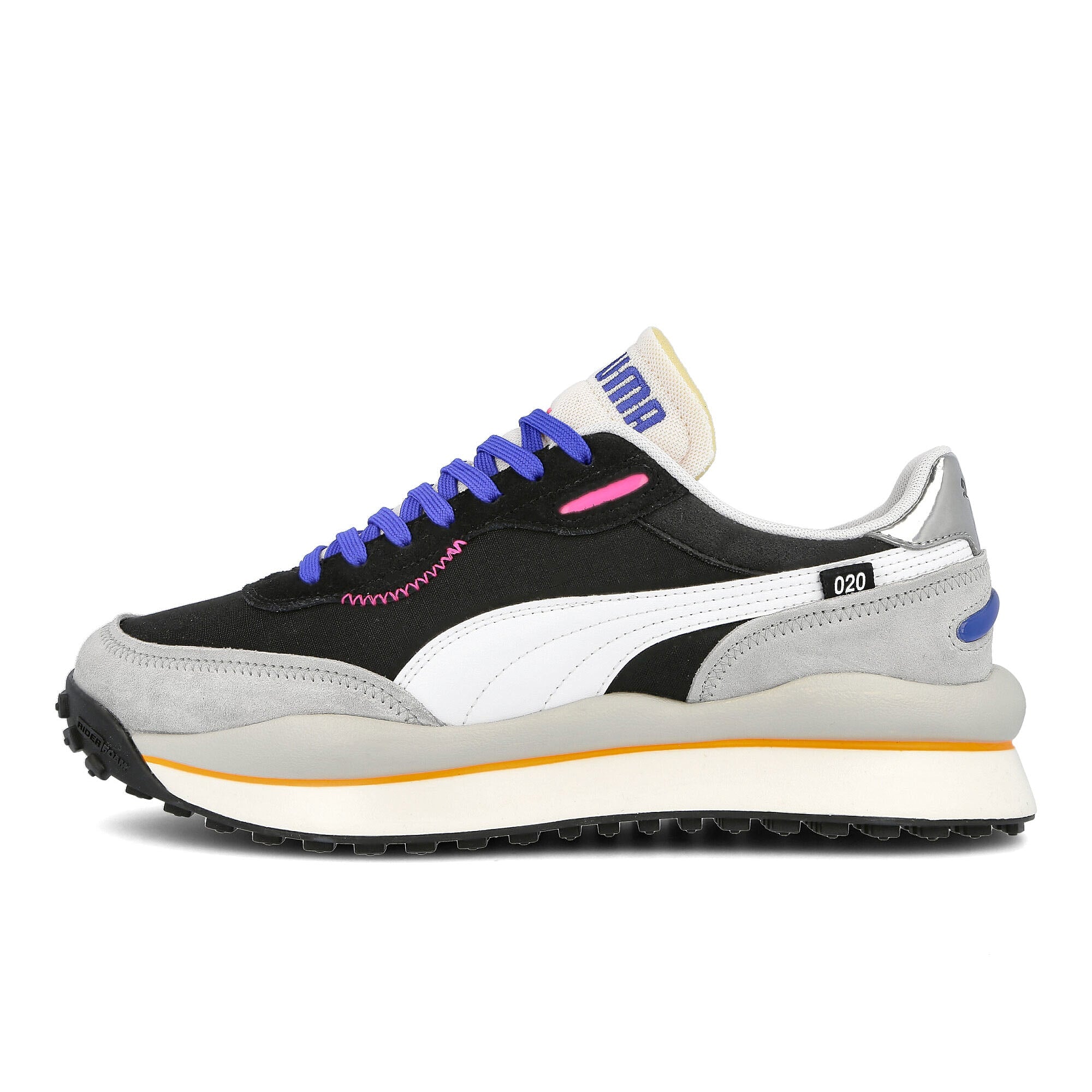 Puma style rider play on Black - High Rise - Gray Violet Sneakers 371150 02 | Overkill