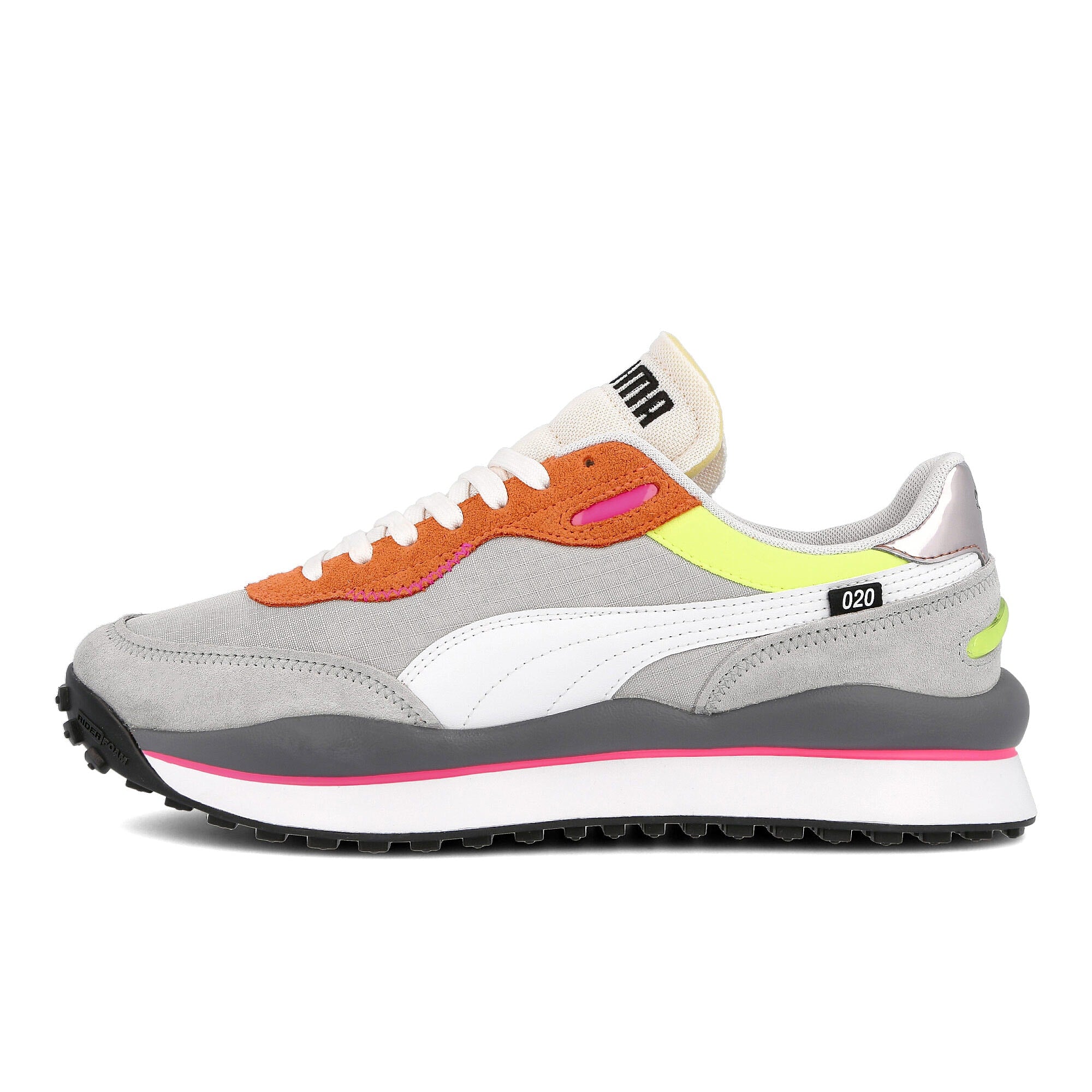Puma style rider play on High Rise - Fizzy Orange Sneakers 371150 03 | Overkill