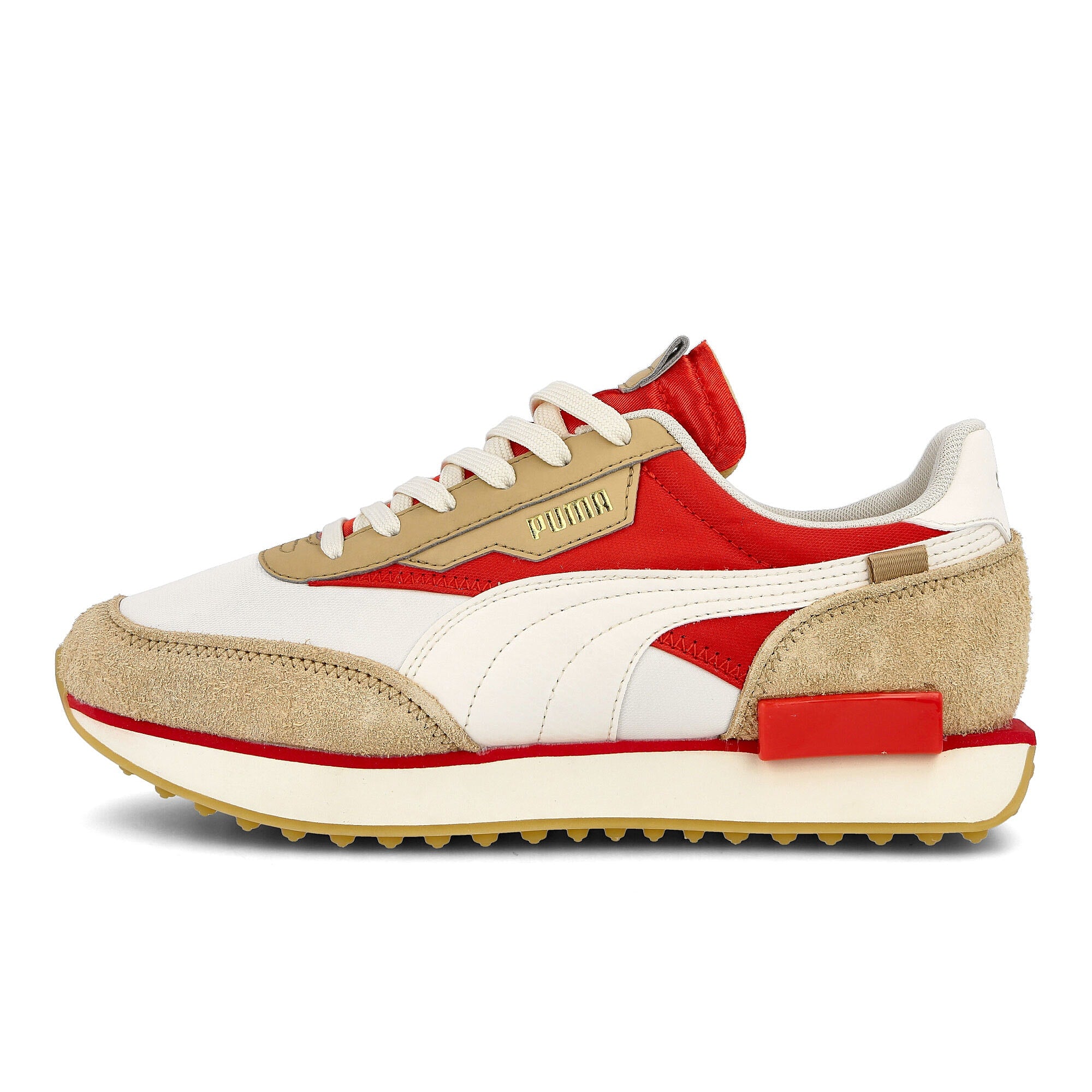 Puma future rider game on White - Pepple - Hi Risk Red  371320 02 | Overkill