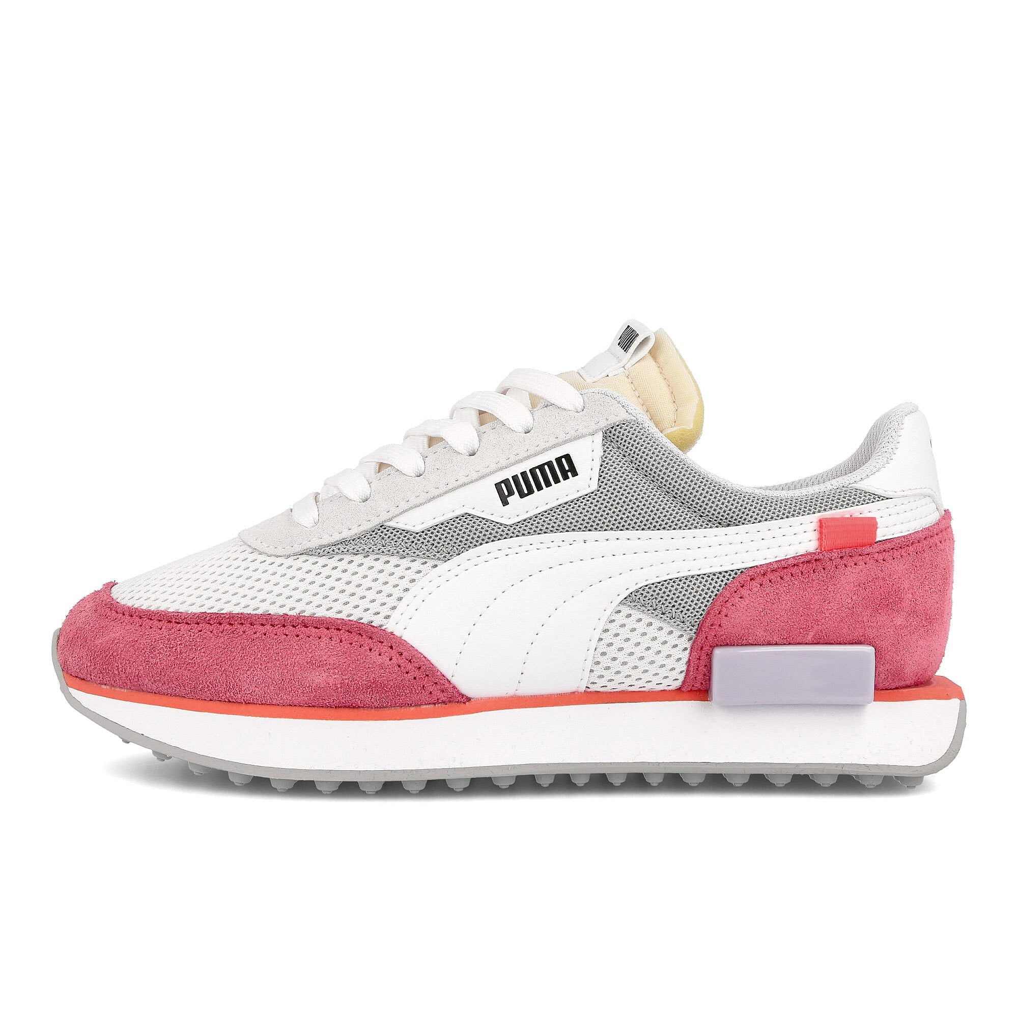 Puma future rider stream on White - Bubblegum Sneakers 371530 05 | Overkill