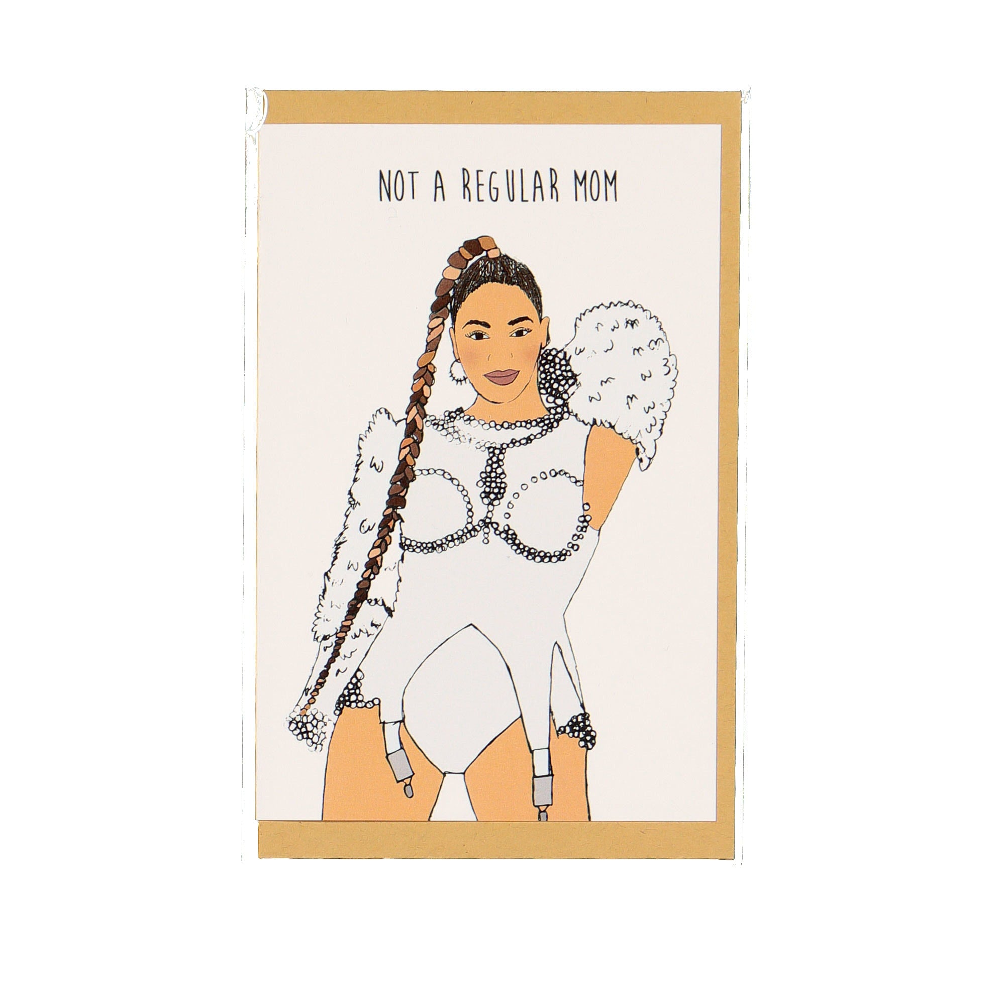 NocturnalPaper "Not A Regular Mom" Card White Cards  | Overkill