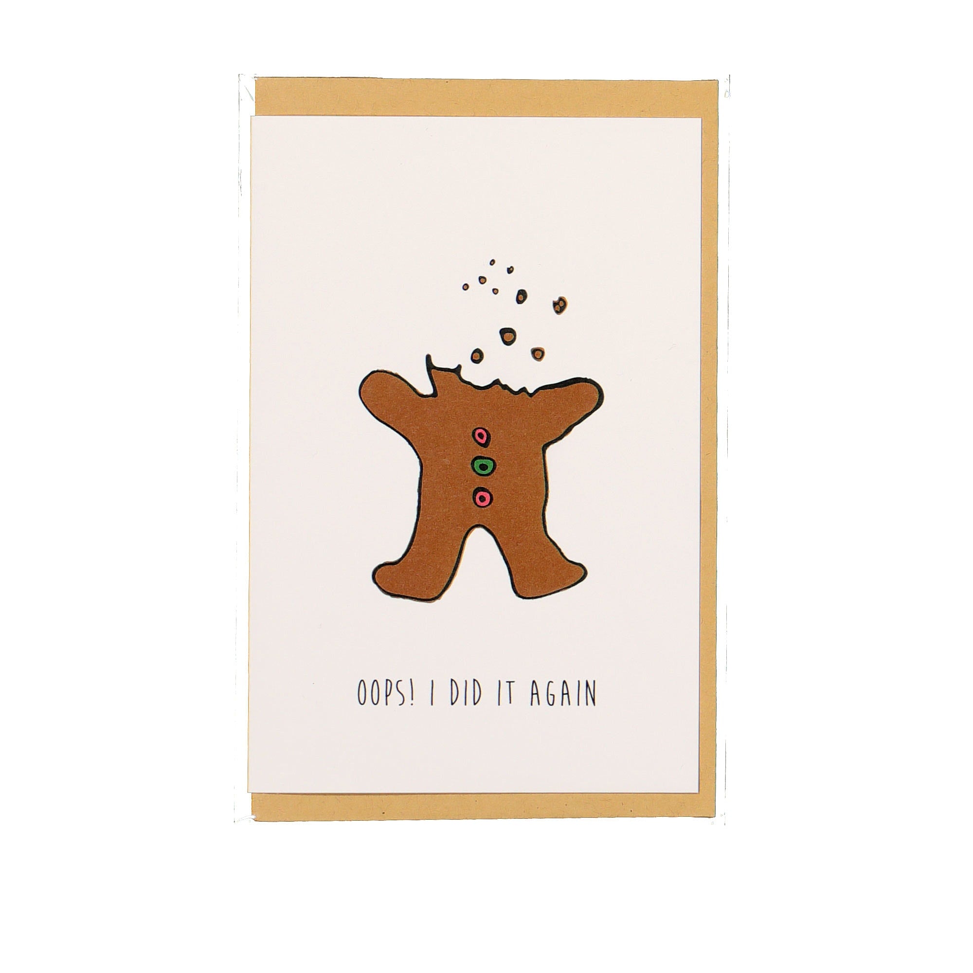 NocturnalPaper "Oops! I Did It Again" Card White Cards  | Overkill