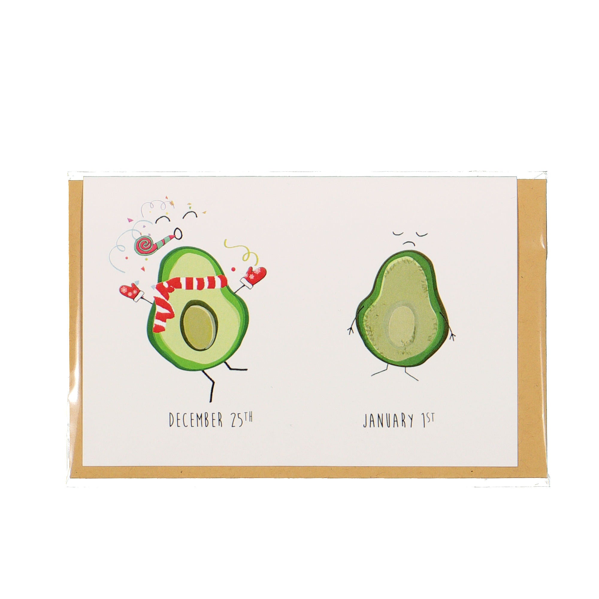 NocturnalPaper "December 25Th January 1St " Card White Cards  | Overkill