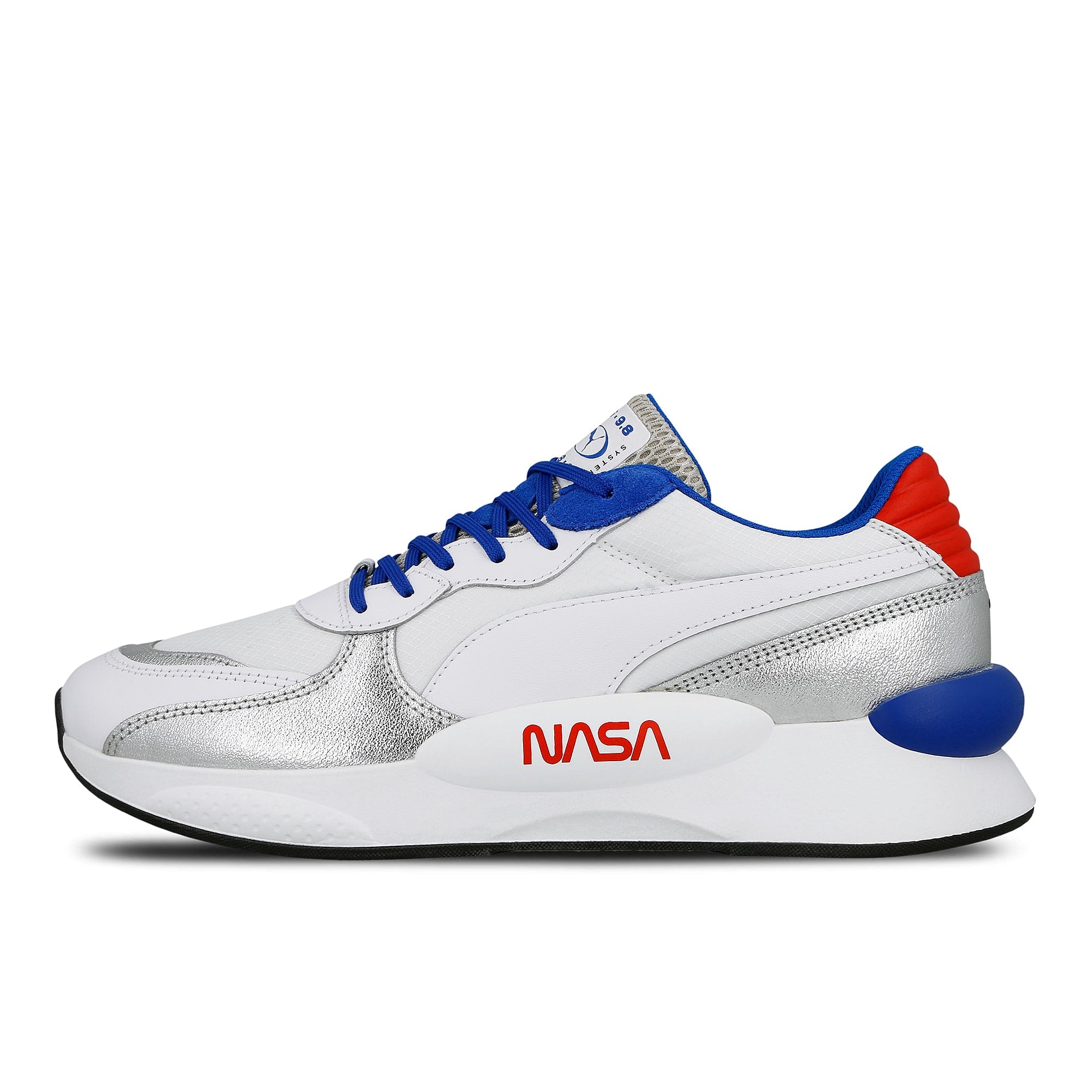 Puma Space Agency x Puma RS 9.8 Puma White / Puma Silver Sneakers 372509 01 | Overkill