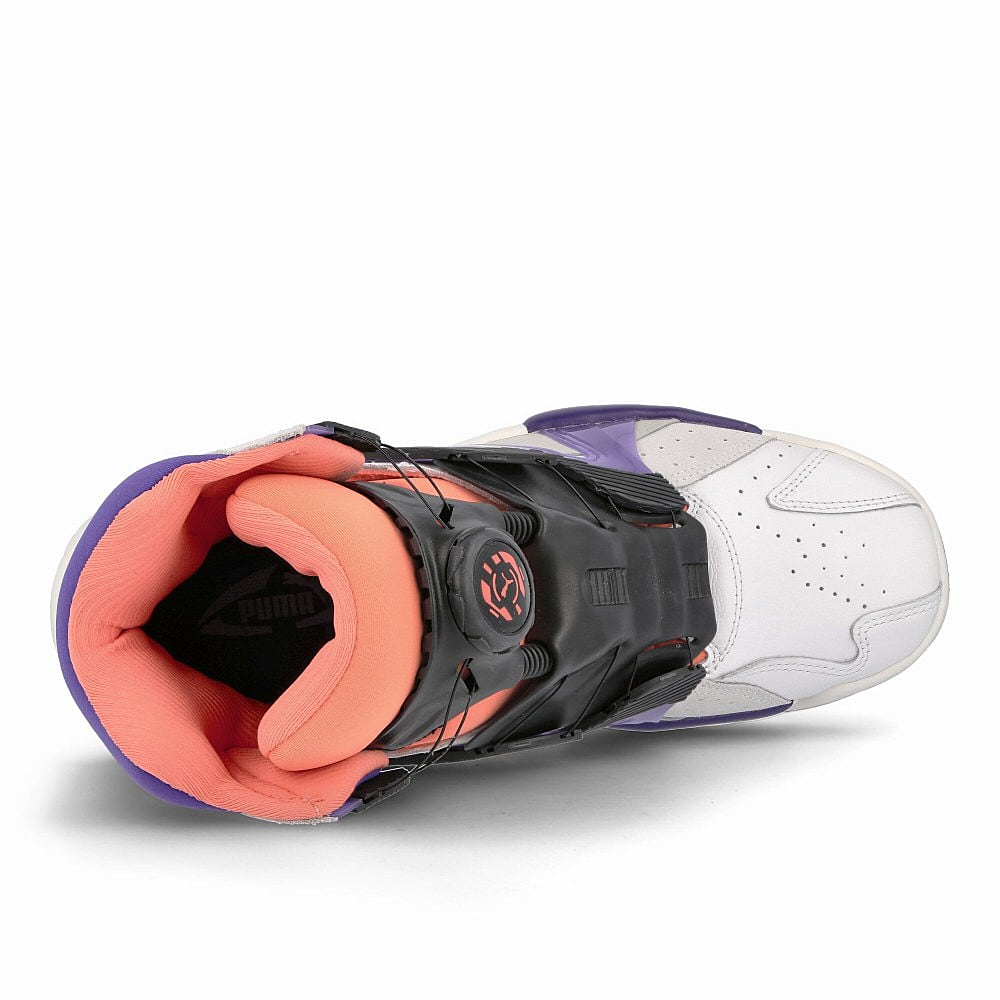 Puma disc system weapon disc story Puma White - Ultra Violet - Fusion Sneakers  Detailfoto | Overkill