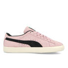 Puma Suede VTG Pearl Pink - Puma Black Low Top Sneakers  Silhouette | Overkill