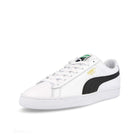 Puma basket classic xxi Puma White - Puma White Low Top Sneakers  Close Up | Overkill