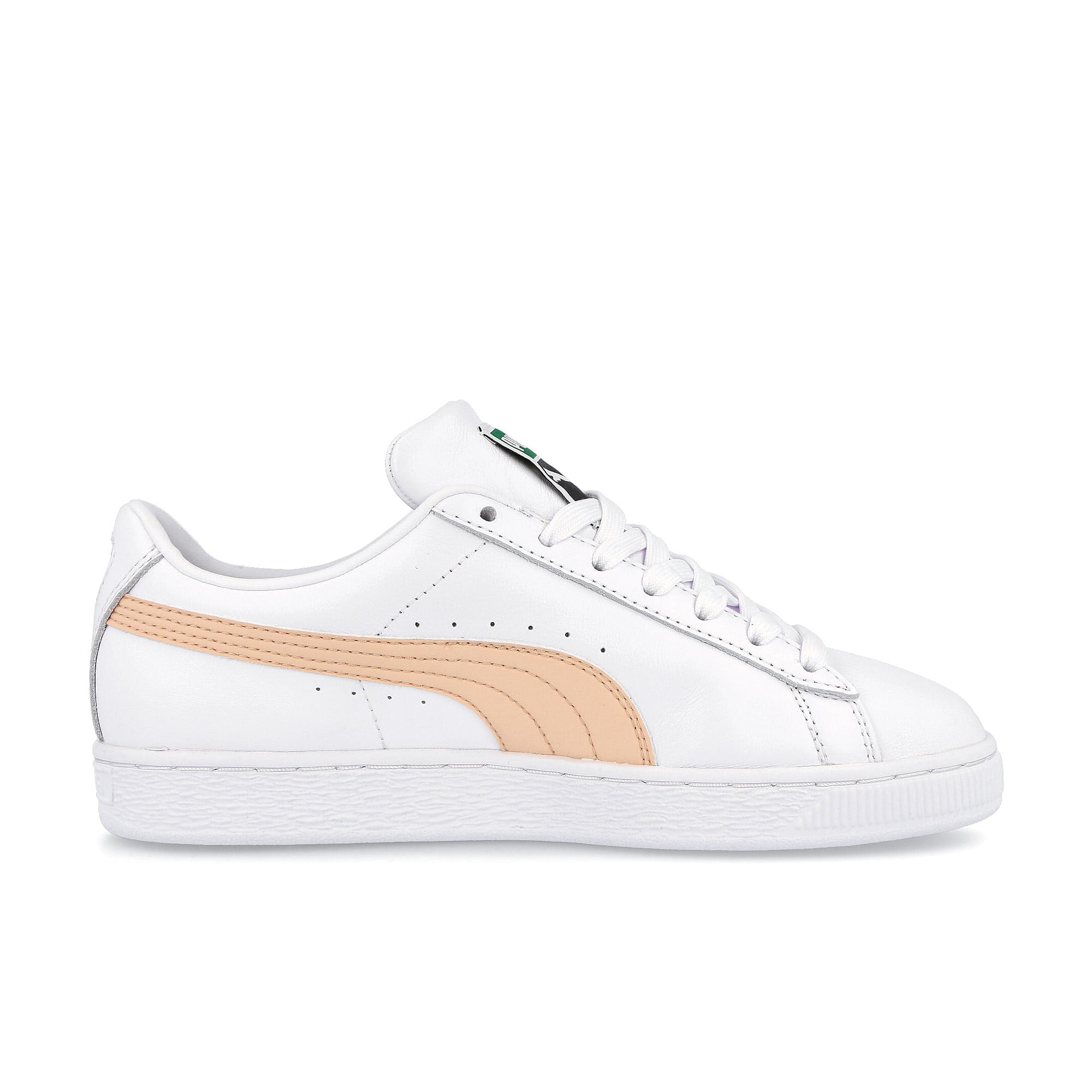 Puma basket classic xxi Puma White - Peach Parfait Sneakers  Silhouette | Overkill