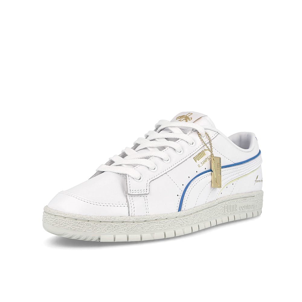 Puma ralph sampson 70 lo Puma White - Yellow Pear - Grey Sneakers  Close Up | Overkill