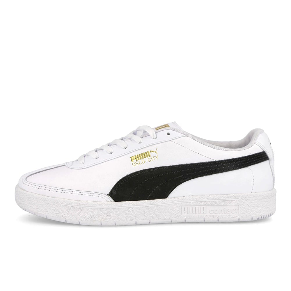 Puma oslo-city Puma White-Puma Black Low Top Sneakers 374976 02 | Overkill