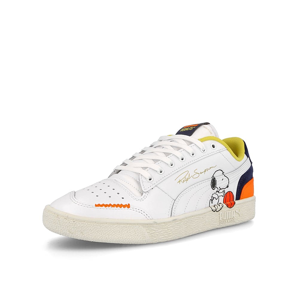 Puma Peanuts x Puma Ralph Sampson Puma White - Peacoat  Detailfoto | Overkill