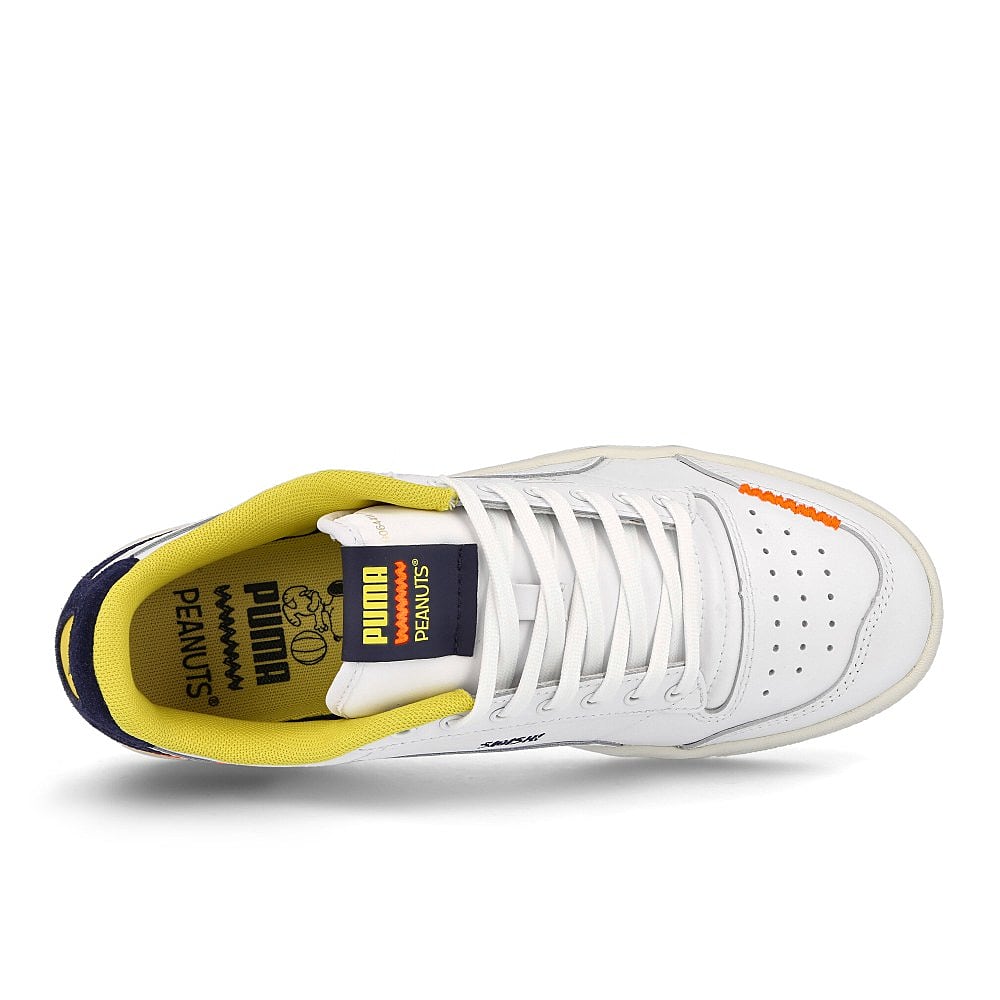Puma Peanuts x Puma Ralph Sampson Puma White - Peacoat  Detail view 1 | Overkill