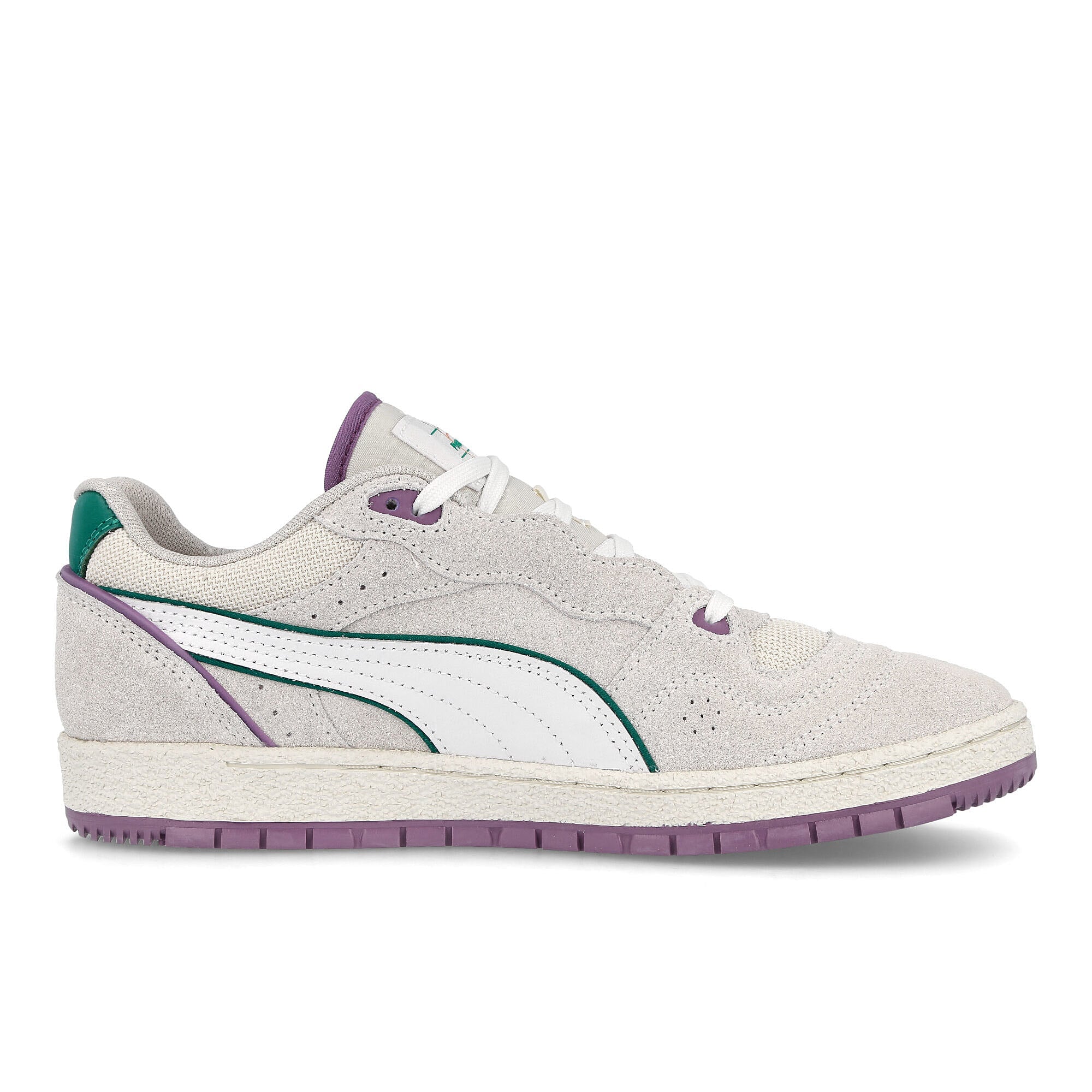 Puma ralph sampson 70 Puma White - Chinese Violet Low Top Sneakers  Silhouette | Overkill