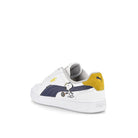 Puma Peanuts x Puma Shuffle Junior Puma White - Puma Black - Maize Sneakers  Close Up | Overkill