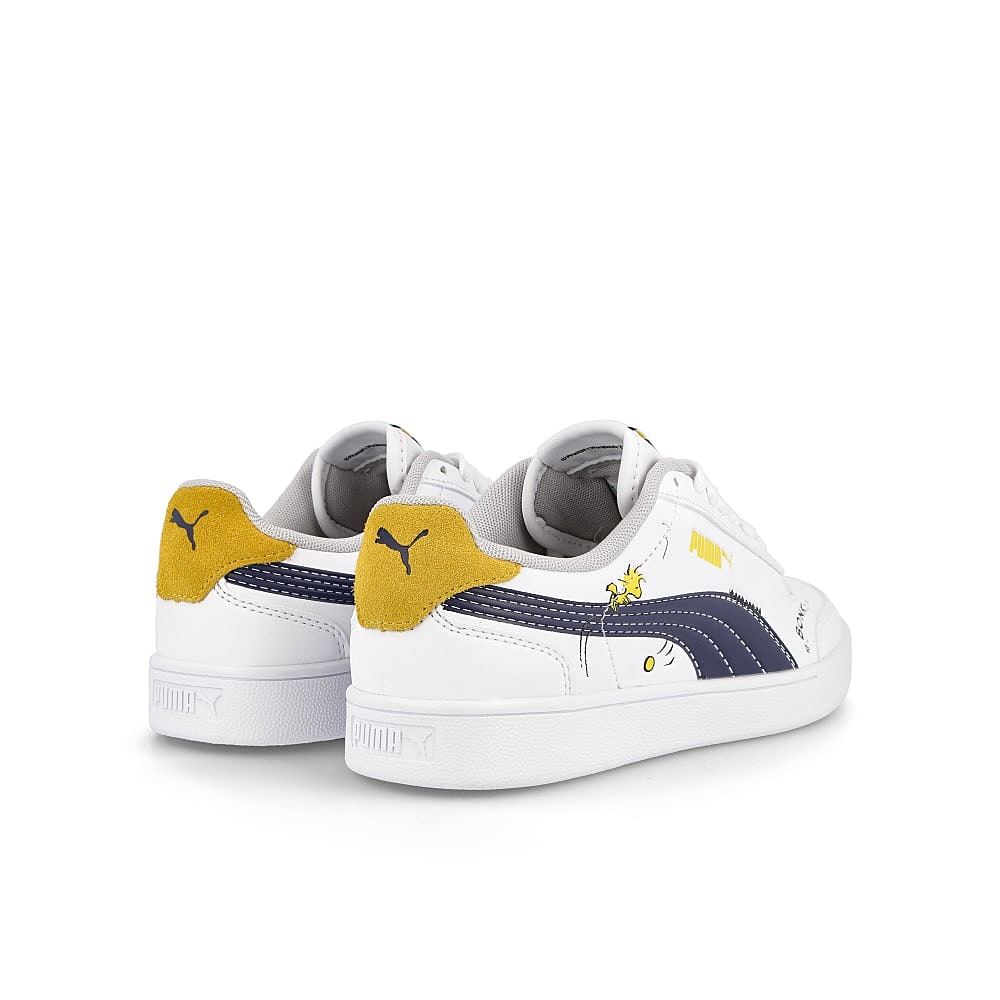 Puma Peanuts x Puma Shuffle Junior Puma White - Puma Black - Maize Sneakers  Material | Overkill