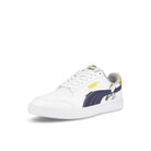 Puma Peanuts x Puma Shuffle Junior Puma White - Puma Black - Maize Sneakers  Detailfoto | Overkill