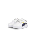 Puma Shuffle V Infants Puma White - Puma Black - Maize Low Top Sneakers  Close Up | Overkill