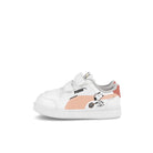 Puma Shuffle V Infants Puma White - Aptricot Blush - Sun Kisse Low Top Sneakers 375741 02 | Overkill
