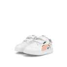 Puma Shuffle V Infants Puma White - Aptricot Blush - Sun Kisse Low Top Sneakers  Close Up | Overkill