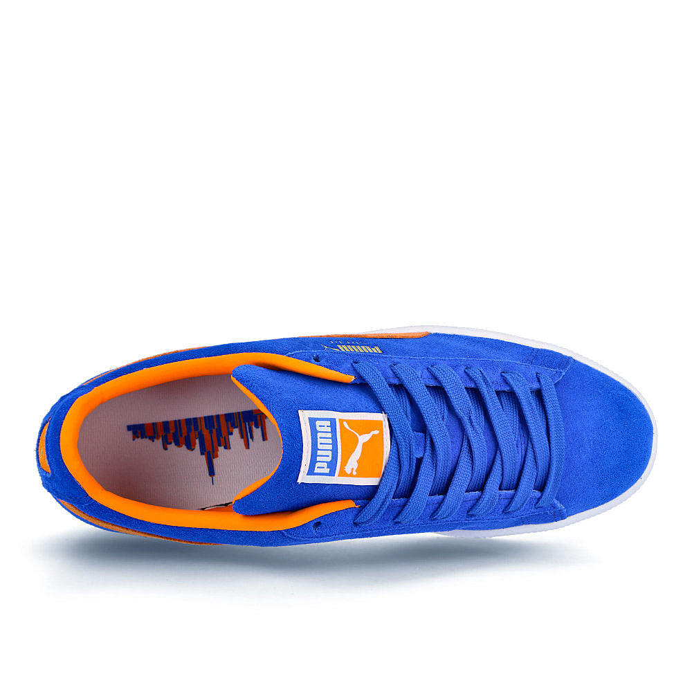 Puma suede teams Puma royal - Vibrant Orange Sneakers  Detailfoto | Overkill