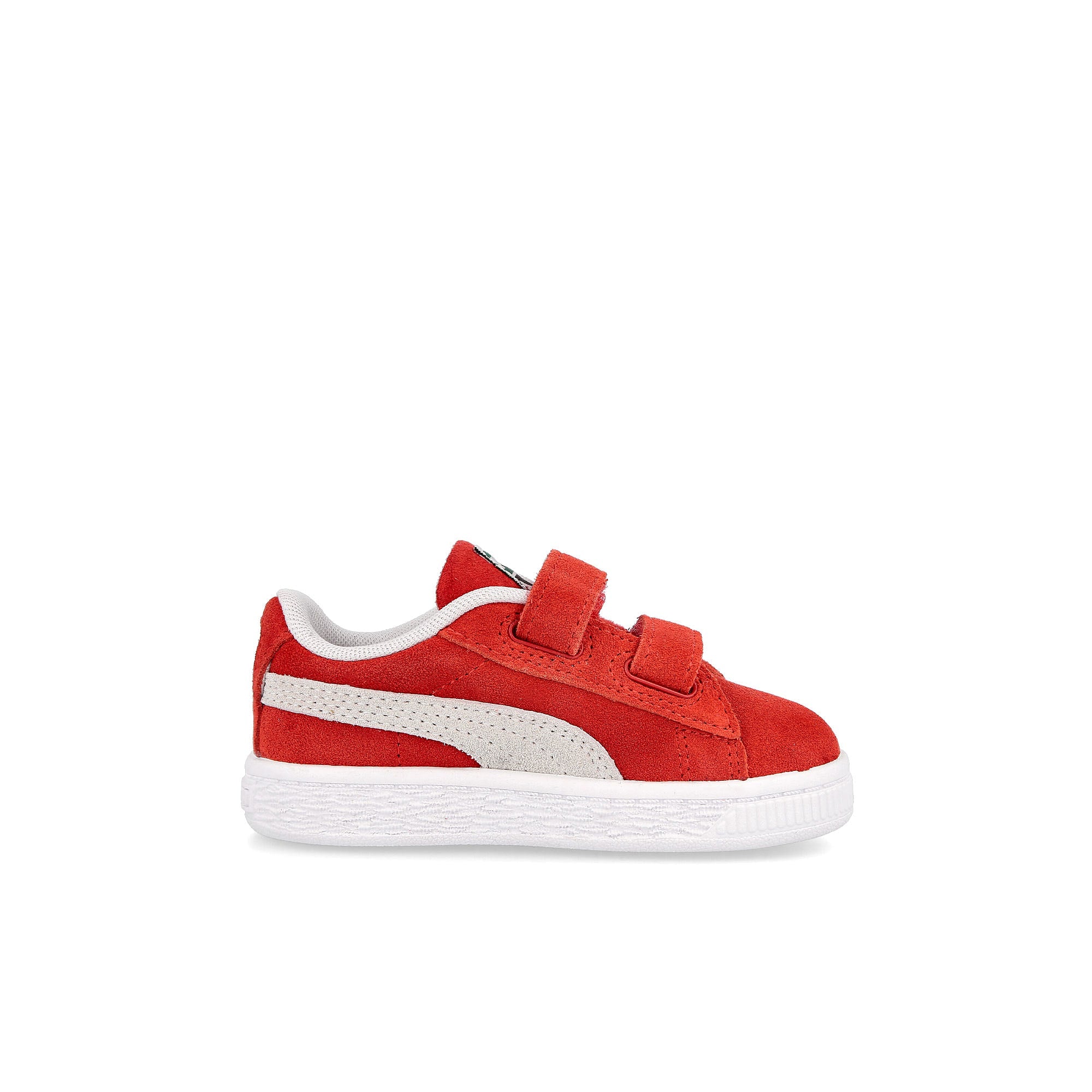 Puma suede classic xxi v infants High Risk Red - Puma White Low Top Sneakers  Silhouette | Overkill