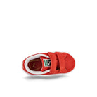 Puma suede classic xxi v infants High Risk Red - Puma White Low Top Sneakers  Detailfoto | Overkill