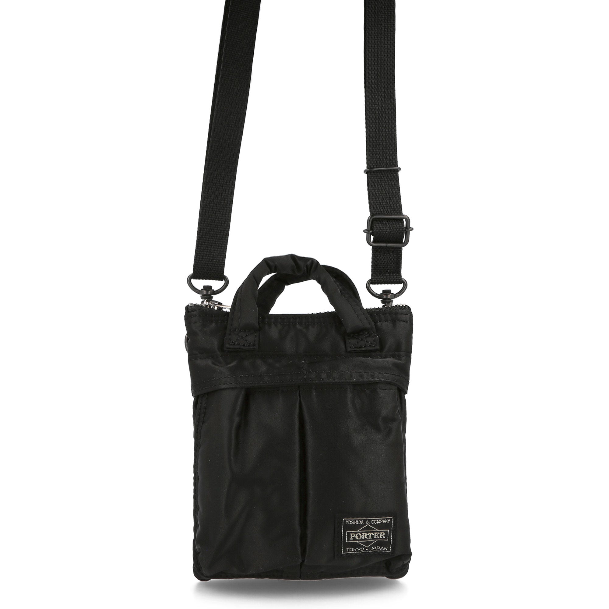 Porter-Yoshida & Co. Howl Helmet Bag Mini Black Shoulder & Cross Body Bags 381-18157-10 | Overkill