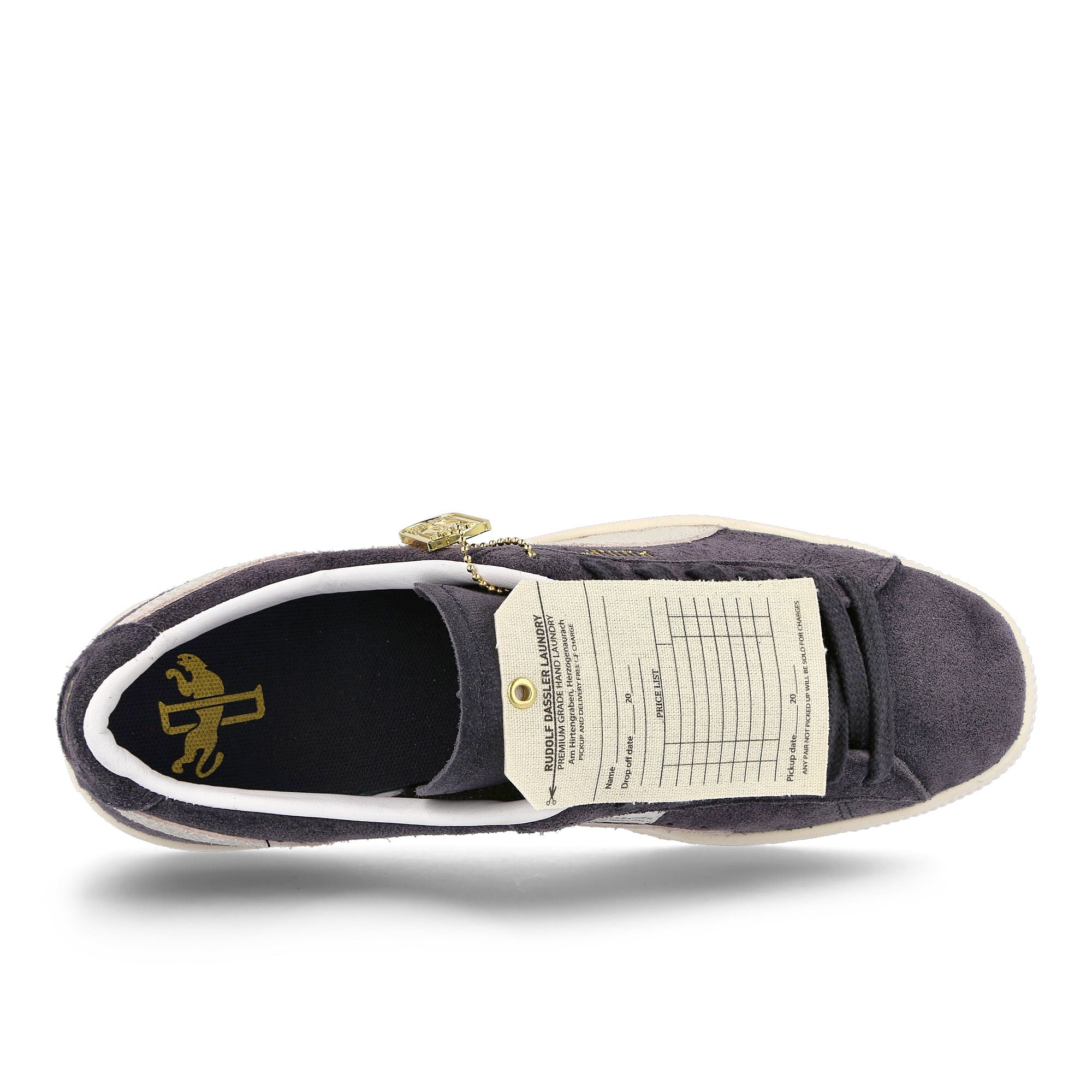 Puma suede vtg rdl lb Puma New Navy - Puma White - Eggnog Sneakers  Detailfoto | Overkill