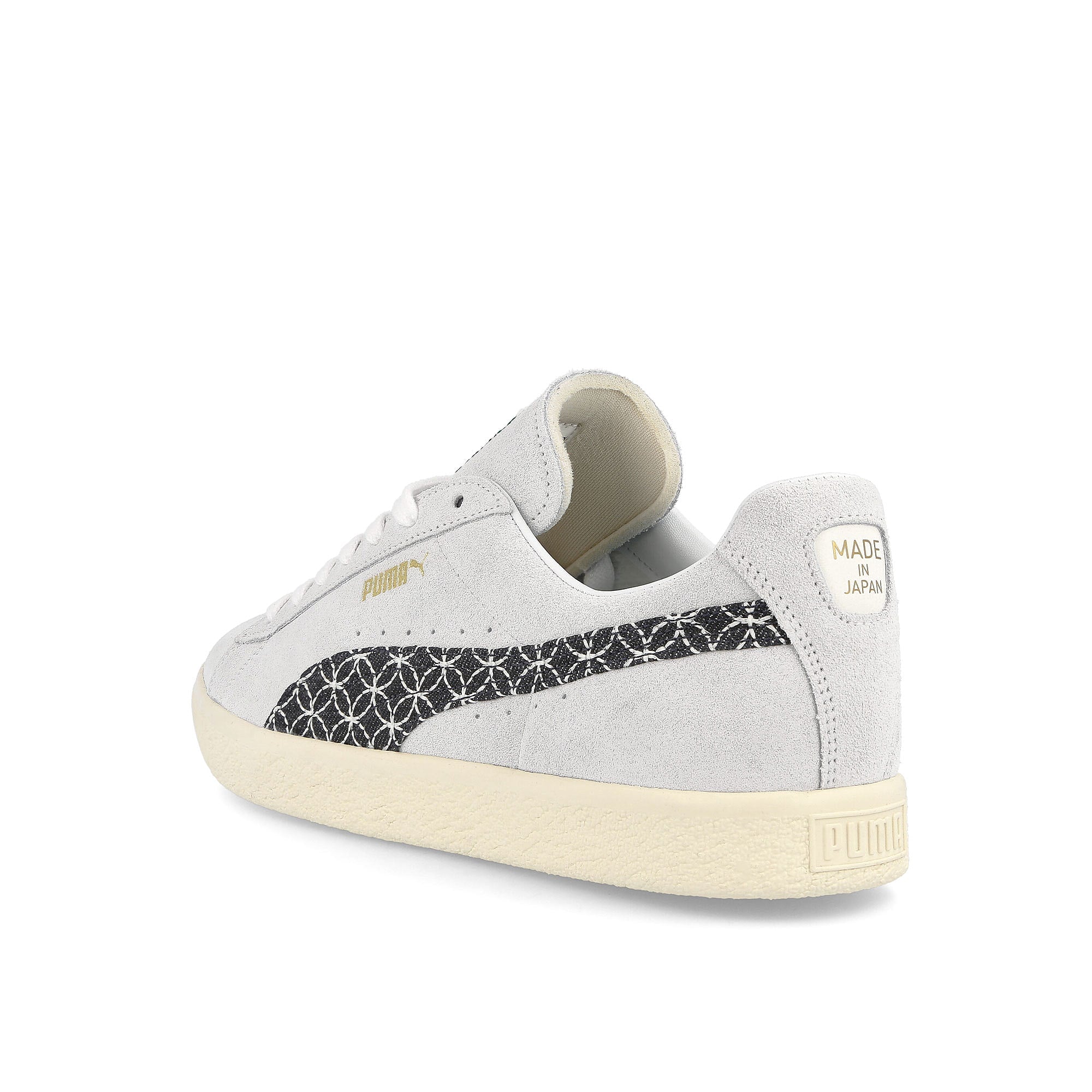 Puma Sashiko x Puma Suede VTG Vaporous Gray - Intense Blue Sneakers  Material | Overkill