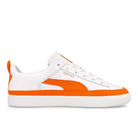 Puma Pronounce x Puma Basket VTG Puma White - Vibrant Orange Low Top Sneakers  Silhouette | Overkill