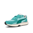 Puma wild rider vintage Elektro Pool  - Elektro Aqua Sneakers  Close Up | Overkill
