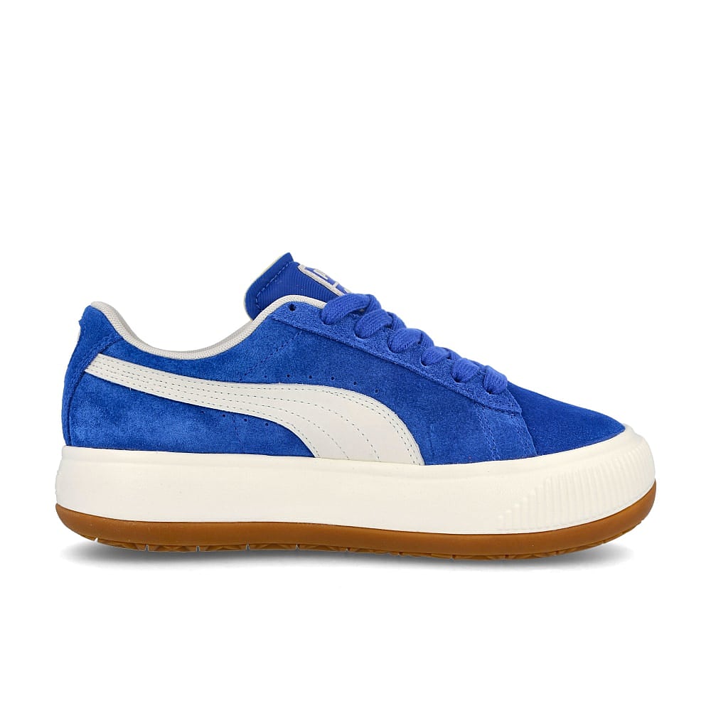 Puma wmns suede mayu up Lapis Blue - Marshmallow   Material | Overkill