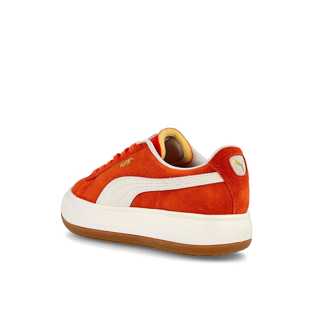 Puma wmns suede mayu up Grenadine - Marshmallow  Close-up | Overkill