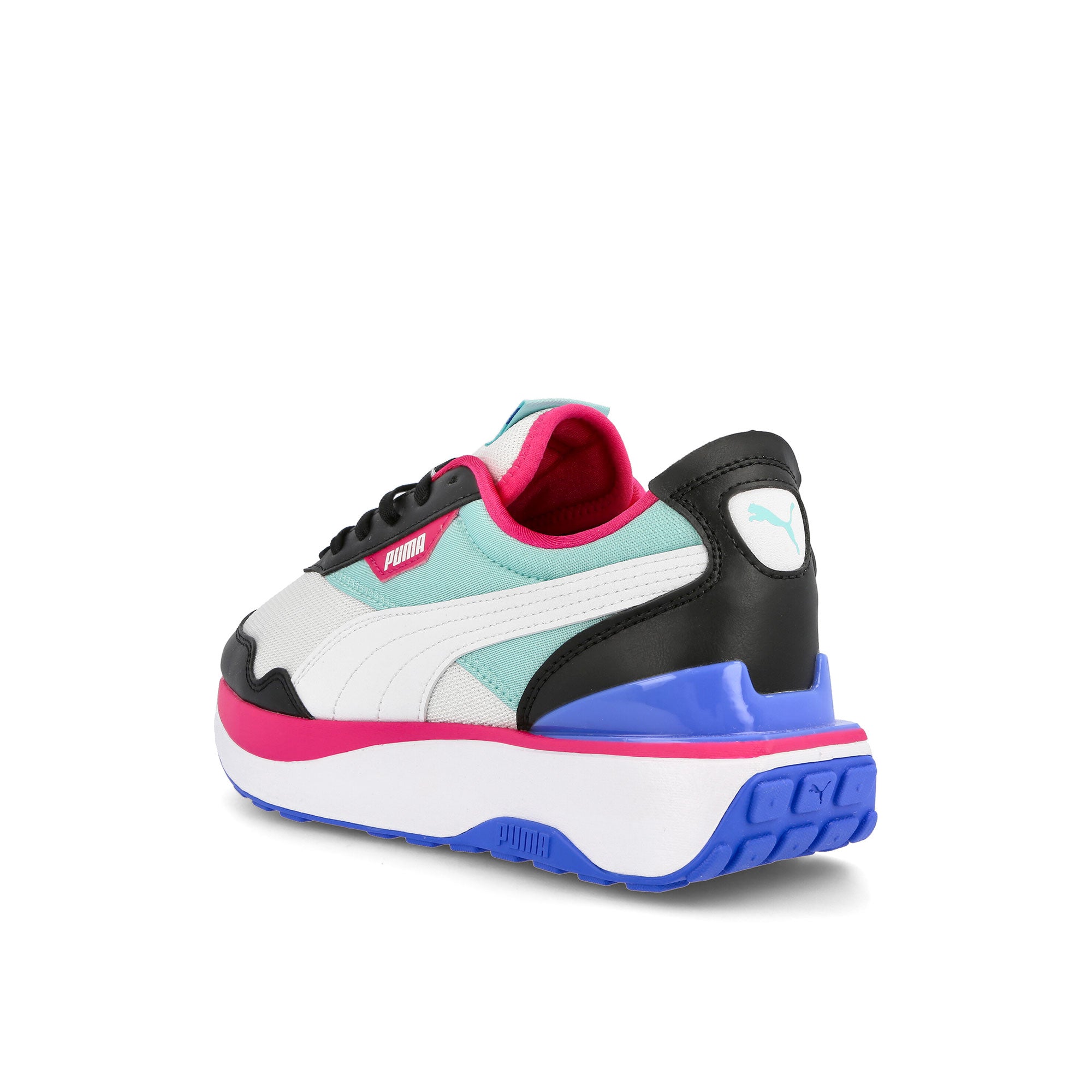 Puma wmns cruise rider flair Puma White - Eggshell Blue Low Top Sneakers  Material | Overkill