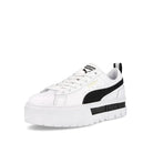 Puma wmns mayze leather Puma White - Puma Black  Detailfoto | Overkill