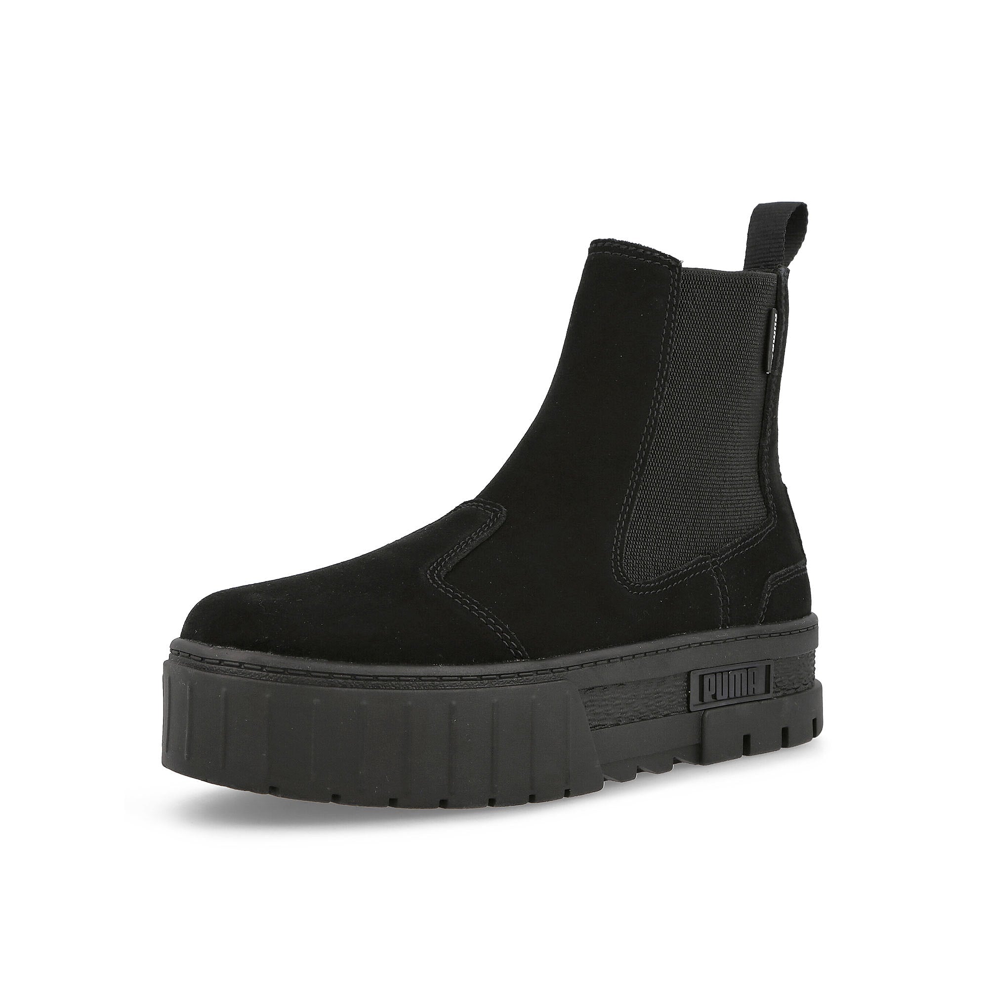 Puma wmns mayze chelsea suede Puma Black Sneakers  Close Up | Overkill