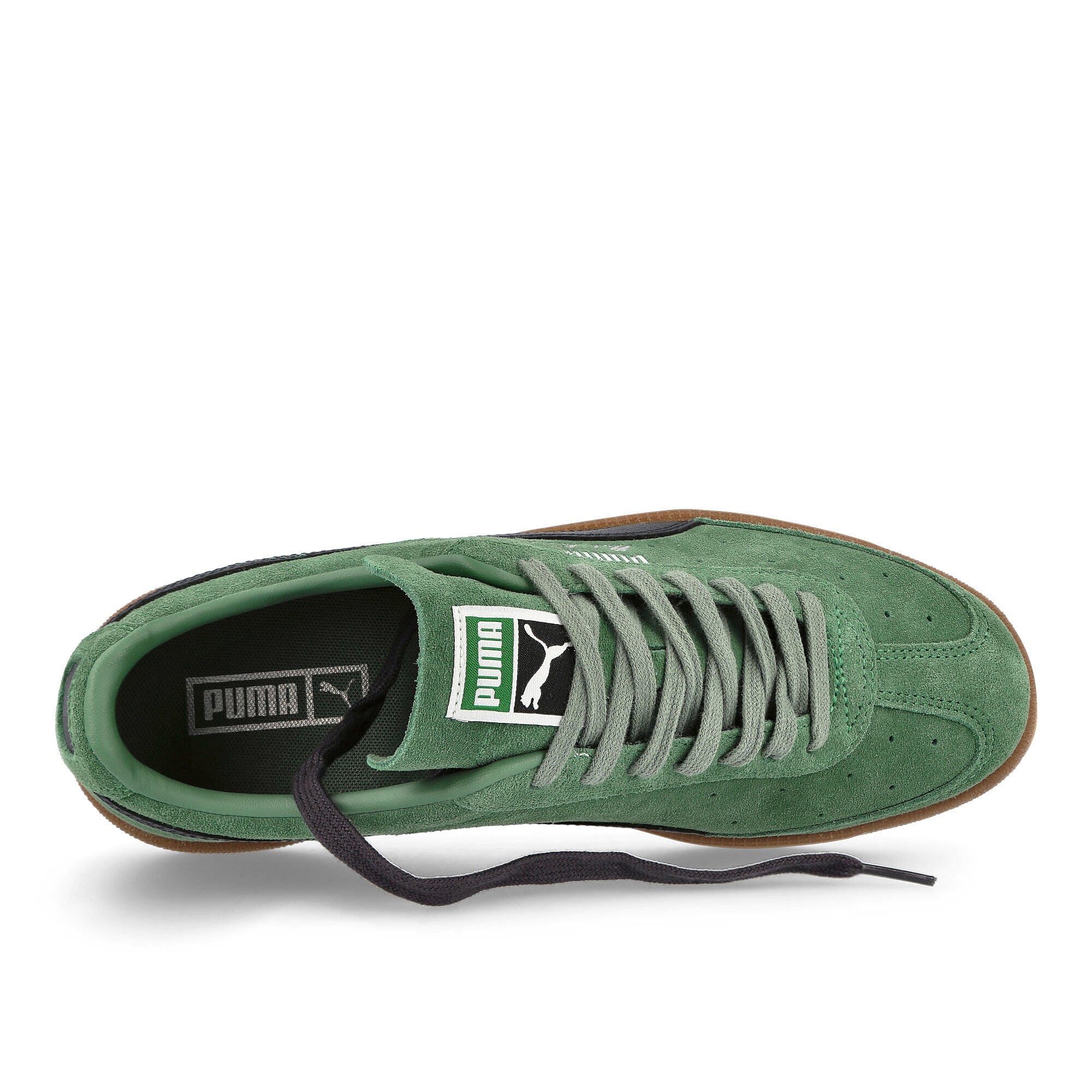 Puma vlado stenzel suede Deep Forest - Gum Low Top Sneakers  Detailfoto | Overkill