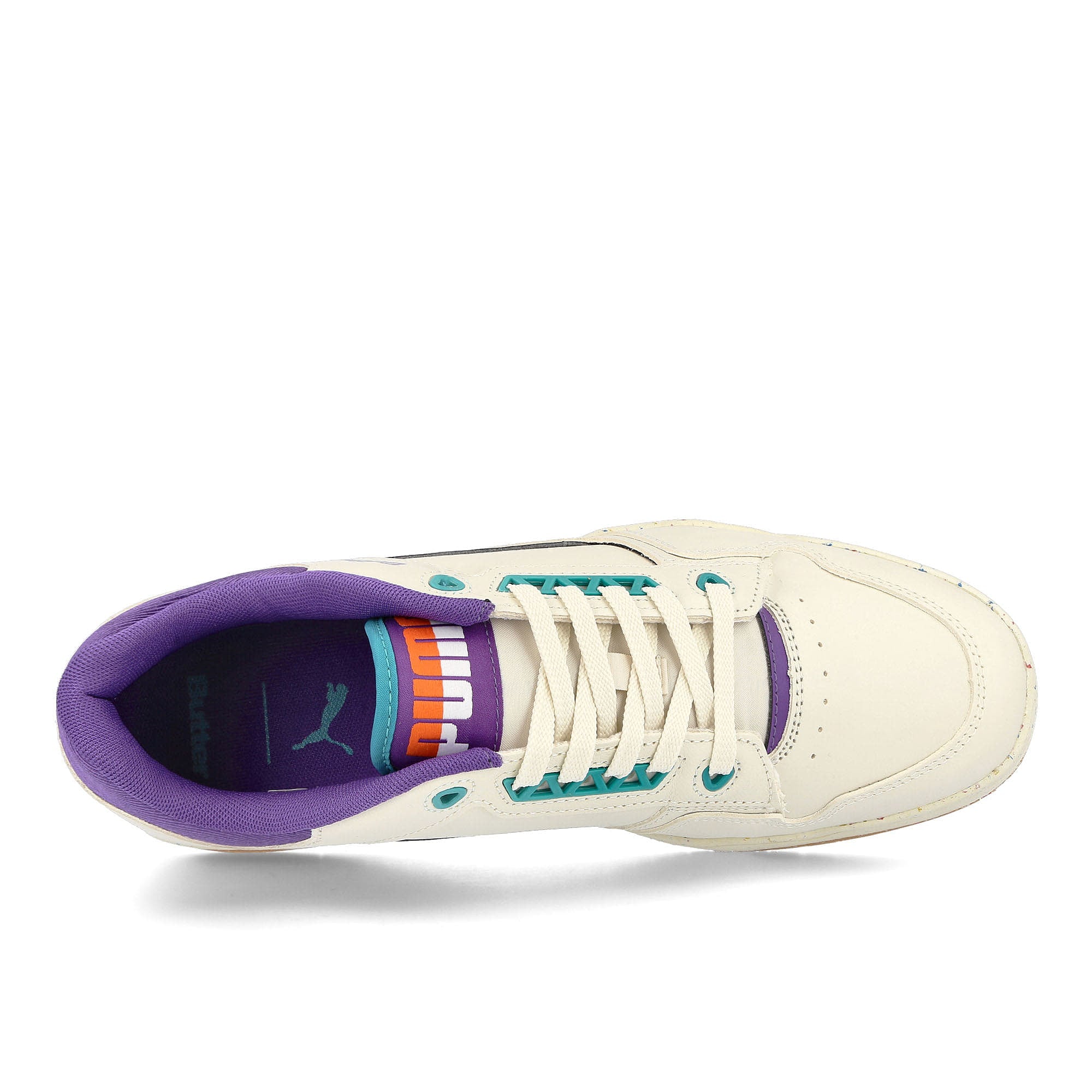 Puma Butter Goods x Puma Slipstream Lo L Whisper White - Prism Violet Sneakers  Detailfoto | Overkill