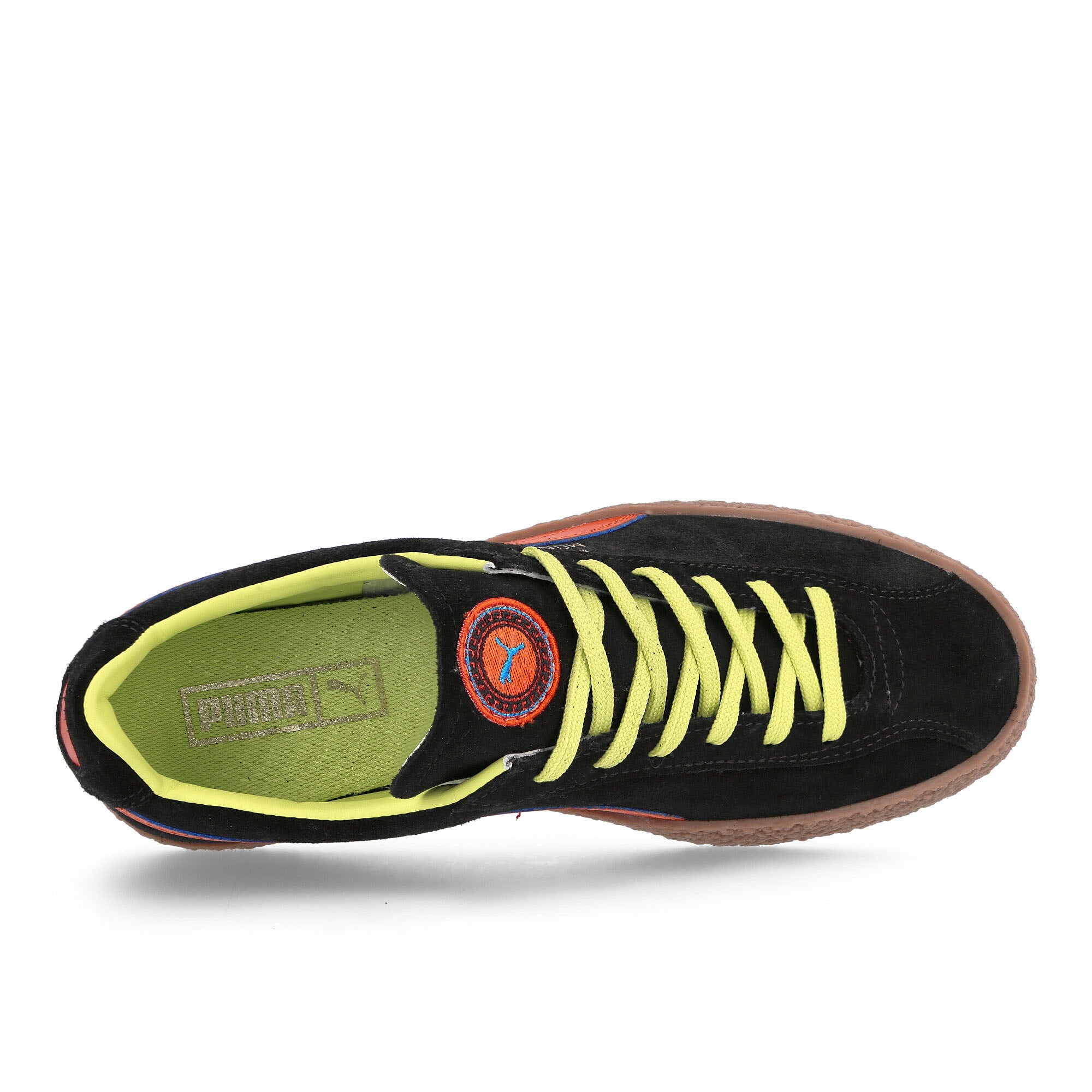 Puma muenster legends Puma Black - Vibrant Orange Sneakers  Detailfoto | Overkill