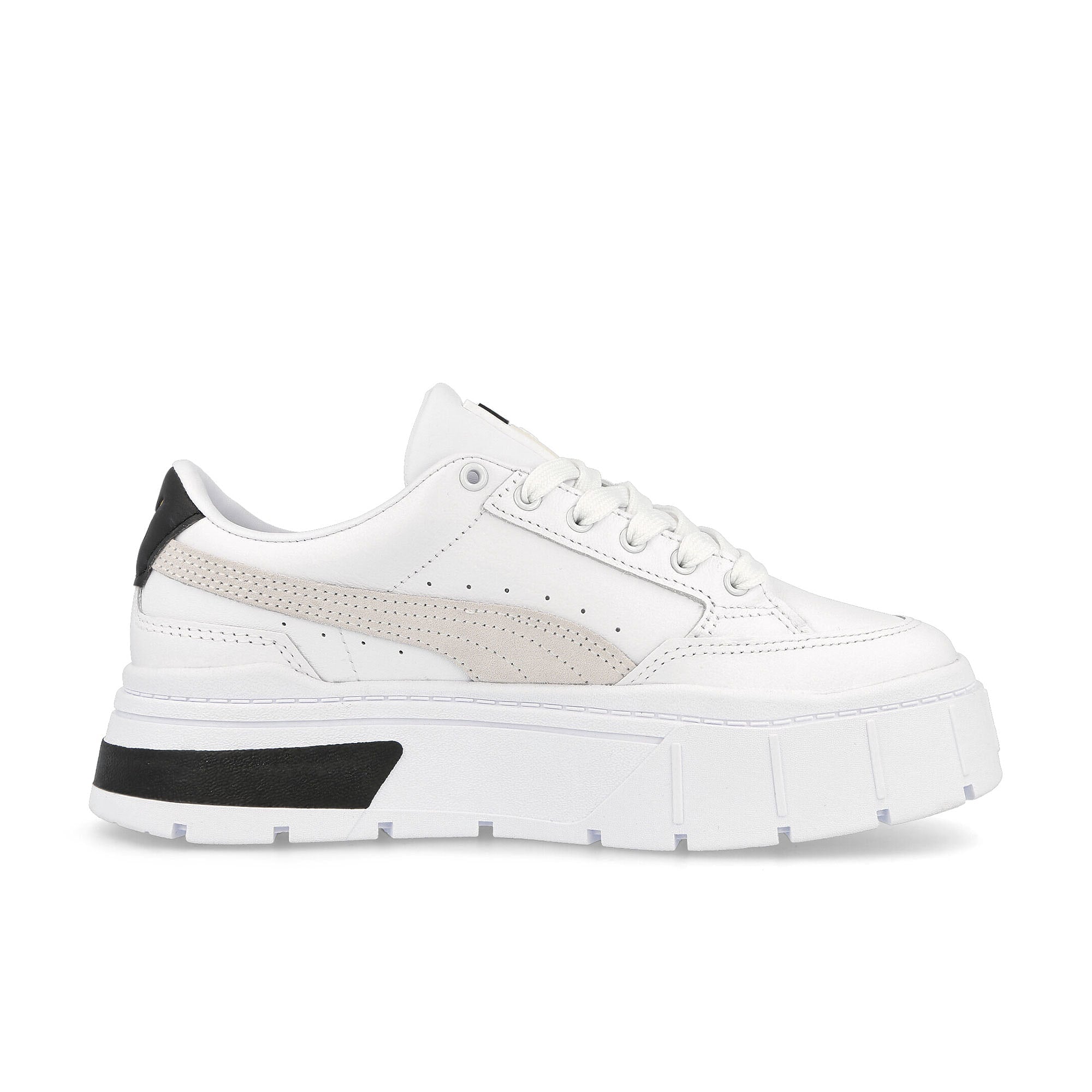 Puma wmns mayze stack Puma White - Vaporous Gray Sneakers  Silhouette | Overkill