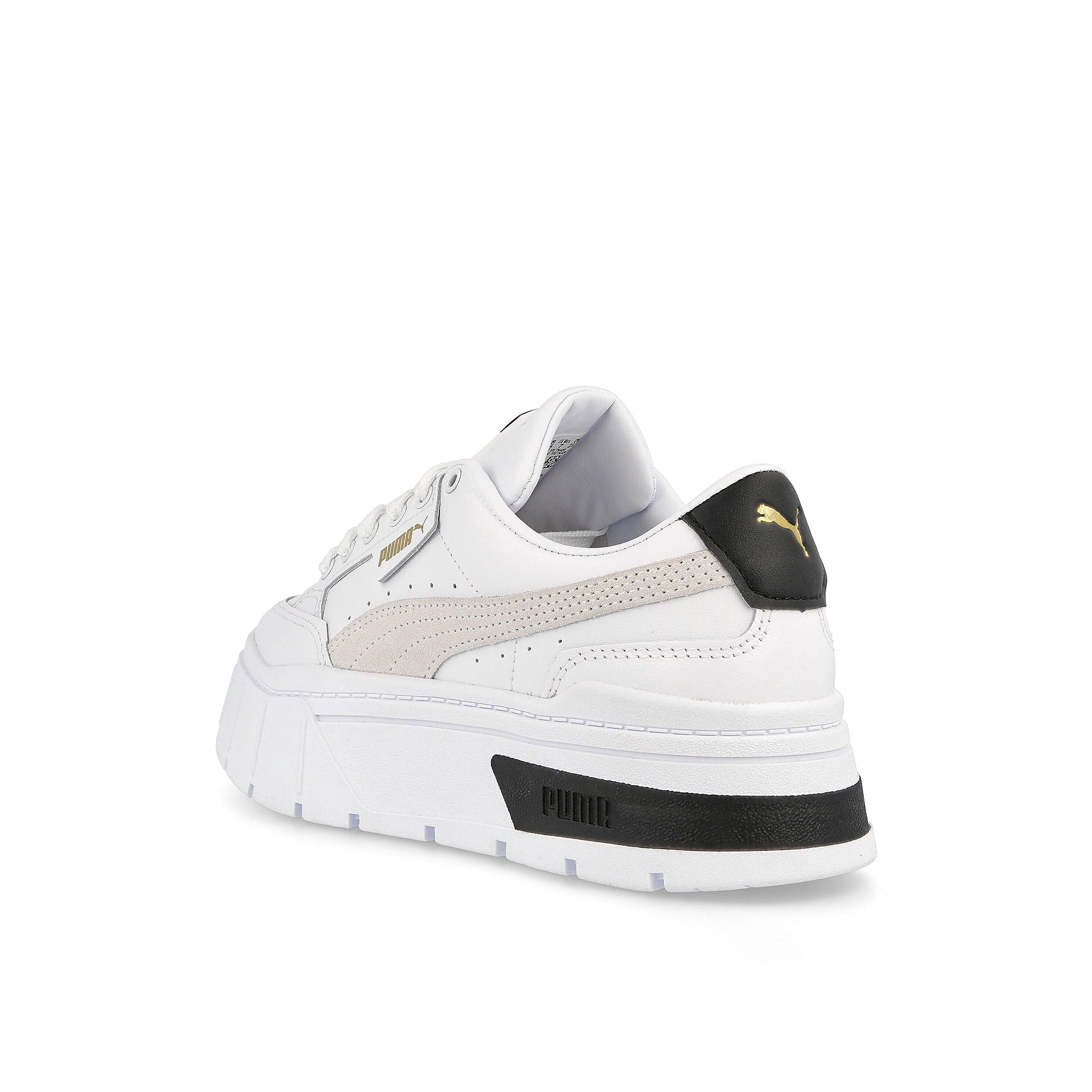 Puma wmns mayze stack Puma White - Vaporous Gray Sneakers  Material | Overkill