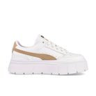 Puma wmns mayze stack Puma White - Light Sand Sneakers  Silhouette | Overkill