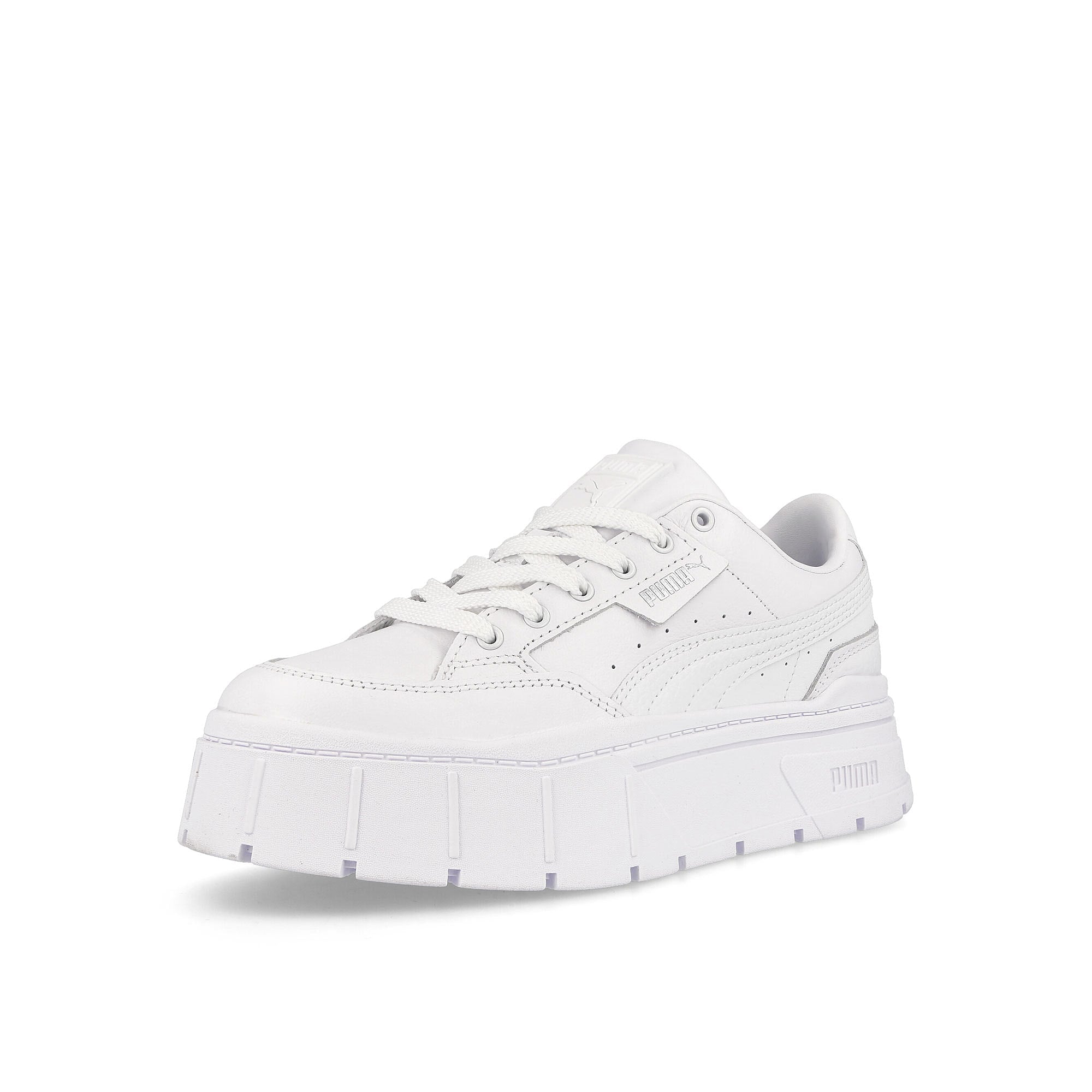 Puma wmns mayze stack suede leather Puma White Sneakers  Close Up | Overkill