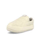 Puma wmns suede mayu slip-on Marshmellow - Puma White Sneakers  Close Up | Overkill