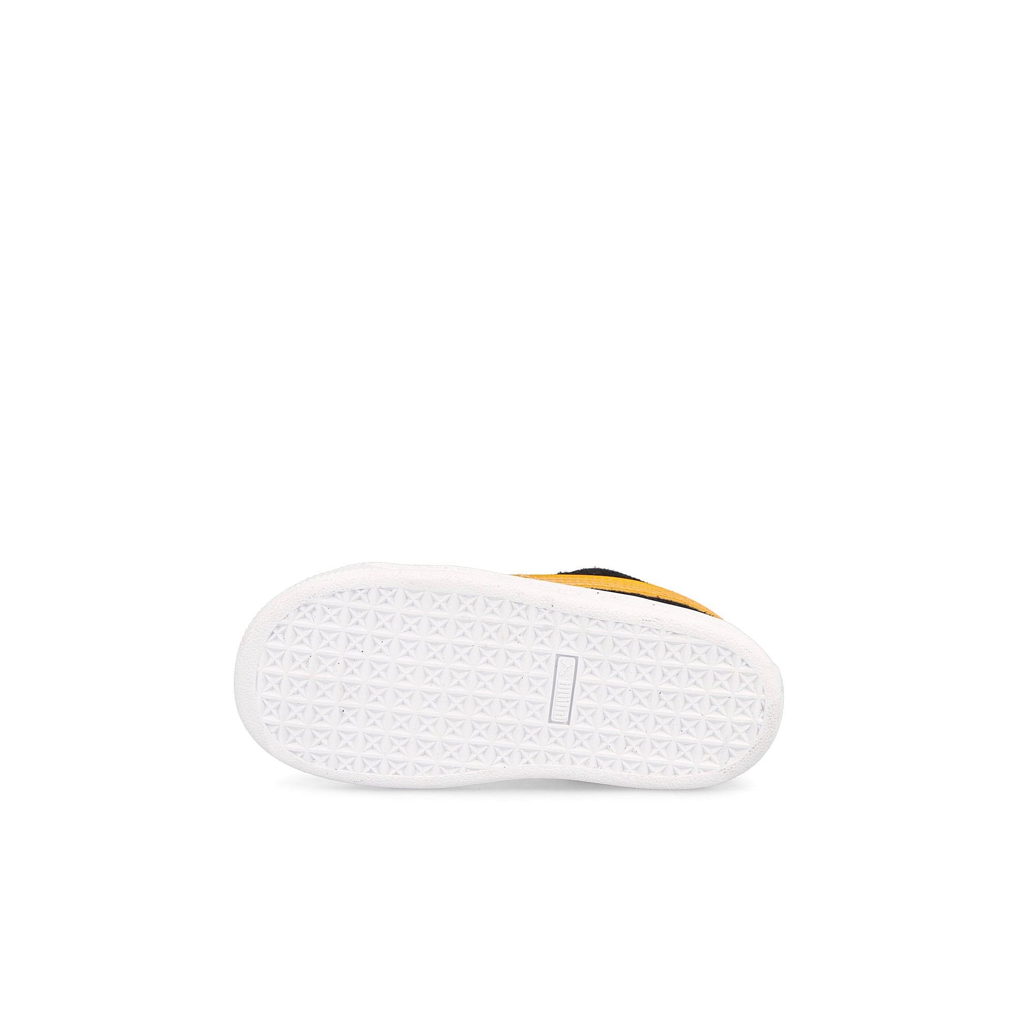 Puma Garfield x Puma Suede AC Infants Dark Cheddar - Celandine Sneakers  Detail View 1 | Overkill