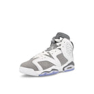 Jordan Air Jordan 6 Retro GS White / Medium Grey - Cool Grey Sneakers  Close Up | Overkill
