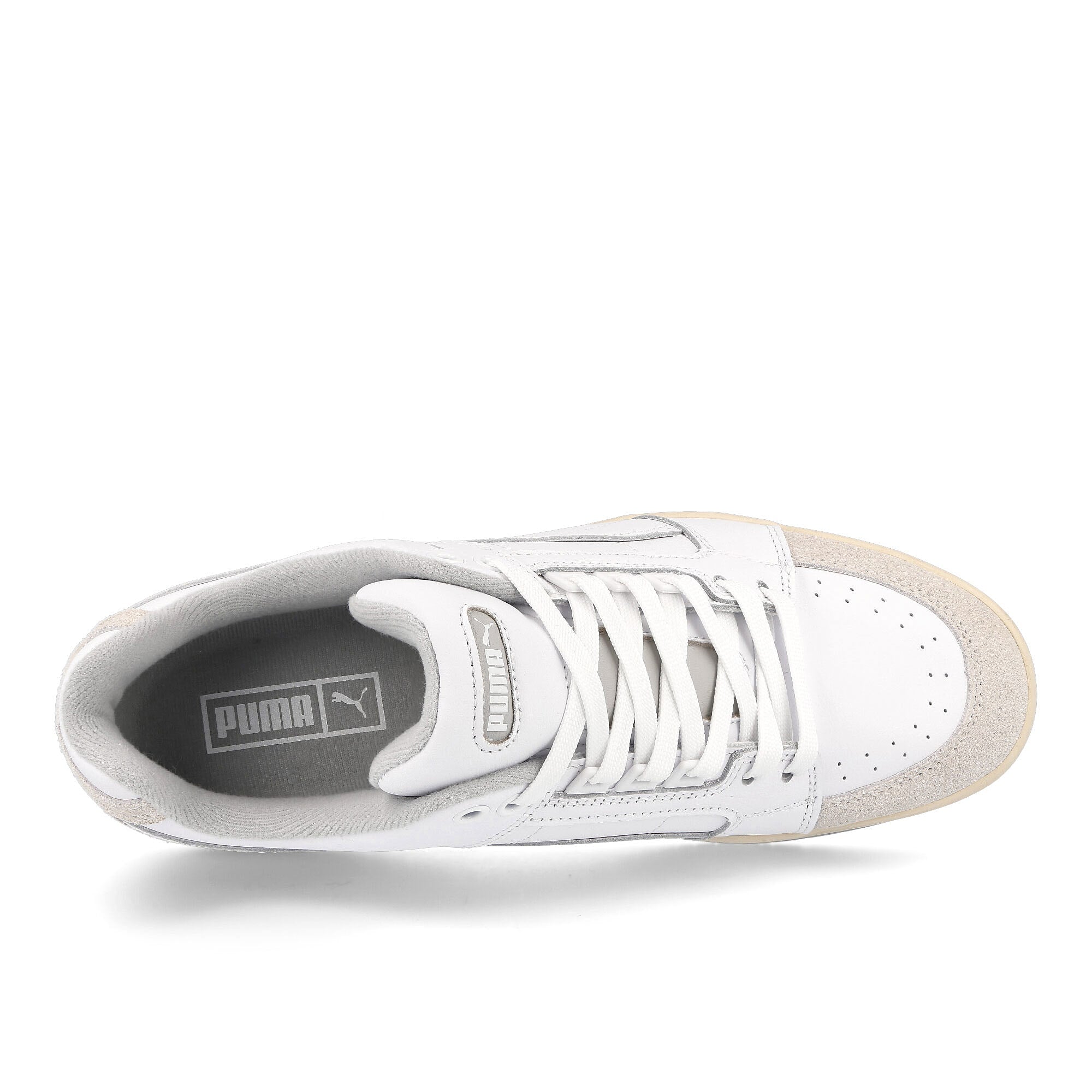 Puma slipstream lo retro Puma White - Pristine Sneakers  Detailfoto | Overkill