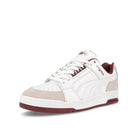 Puma Slipstream Lo Retro Puma White - Intense Red Sneakers  Close Up | Overkill